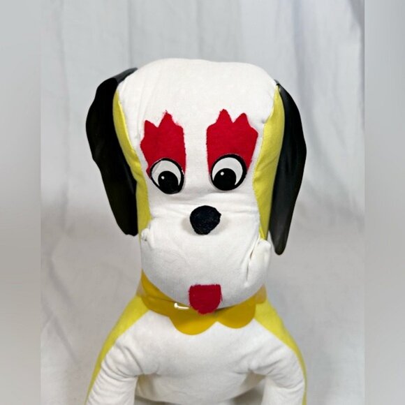 Vintage 60s/70s Yellow Droopy Dog Carnival Prize Stuffed Plush Toy - Picture 2 of 6